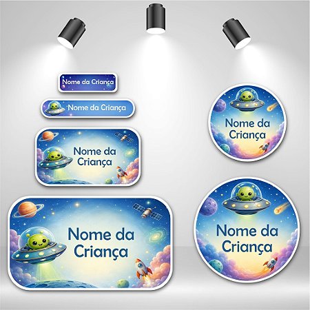 Kit de Etiquetas Escolares – ET Amigo