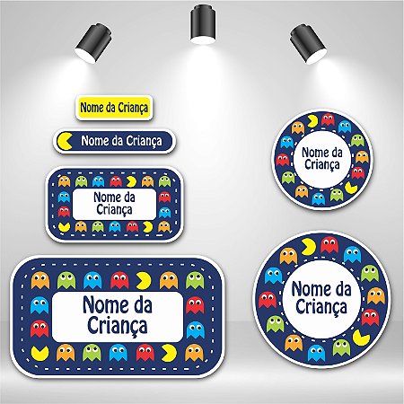 Kit Escolar Pac-man