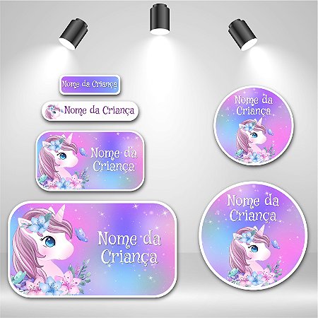 Kit Escolar Unicórnio 2