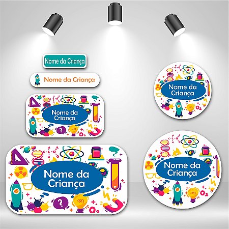 Kit Escolar Cientista