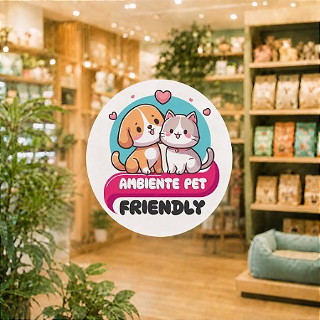 Adesivo Pet Friendly