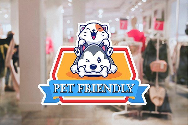 Adesivo Pet Friendly 02