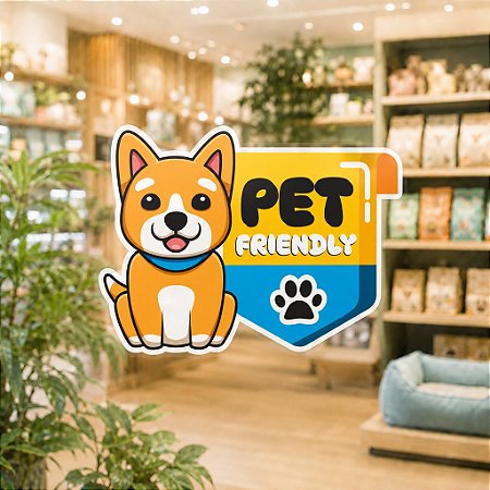 Adesivo Pet Friendly