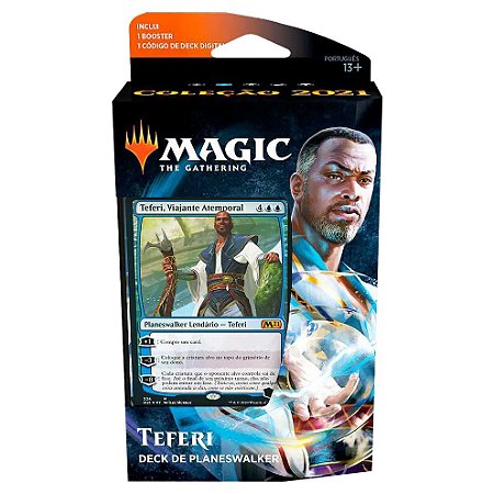 Teferi - Deck de Planeswalker - Coleção Básica 2021 - Magic The Gathering