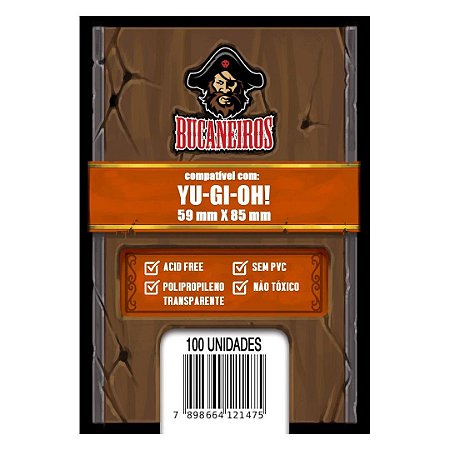 Bucaneiros - Yu-Gi-Oh! 59x85 - (100 Sleeves)