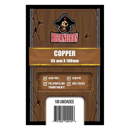 Bucaneiros - Copper 65x100 - (100 Sleeves)