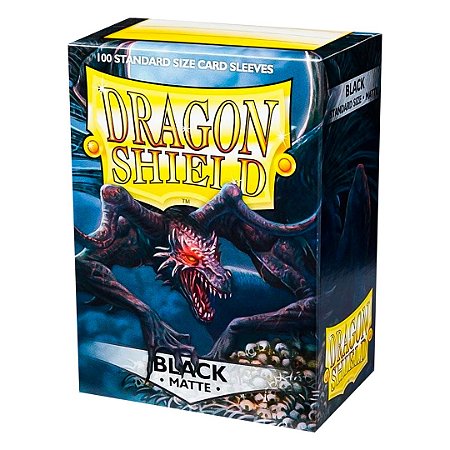 Dragon Shield - Black Matte (100 Card Sleeves)