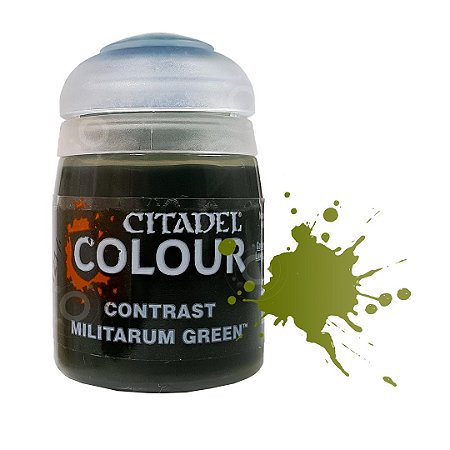 Militarum Green - Tinta Citadel Colour - Contrast (18ml)