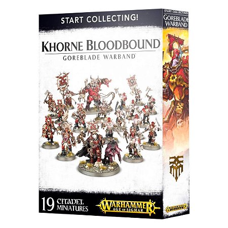 Goreblade Warband (Khorne Bloodbound) - Start Collecting! - Warhammer Age Of Sigmar