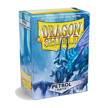Dragon Shield Matte - Petrol - Standard Size 88x63 (100 Shields)