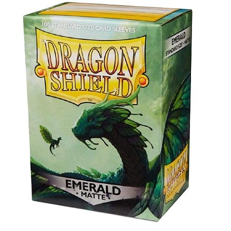 Dragon Shield Matte - Esmerald - Standard Size 88x63 (100 Shields)
