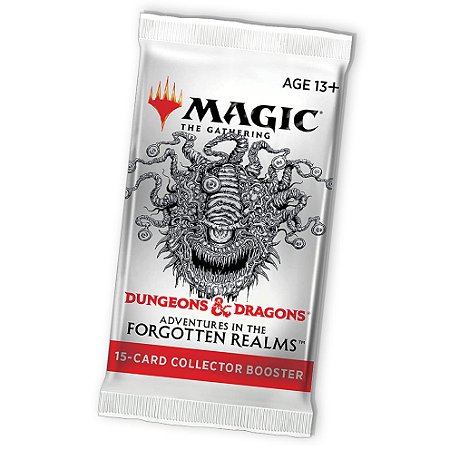 Collector Booster - Dungeons & Dragons - Adventures in the Forgotten Realms - Magic The Gathering (Unidade)