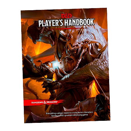 Livro do Jogador - D&D Dungeons And Dragons - Player's Handbook - 5a Edição (2ª impressão)