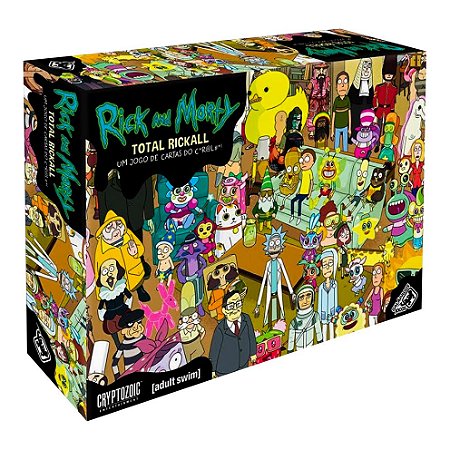 Rick & Morty - Total Rickall - Um Jogo De Cartas Do C*r@lh*!