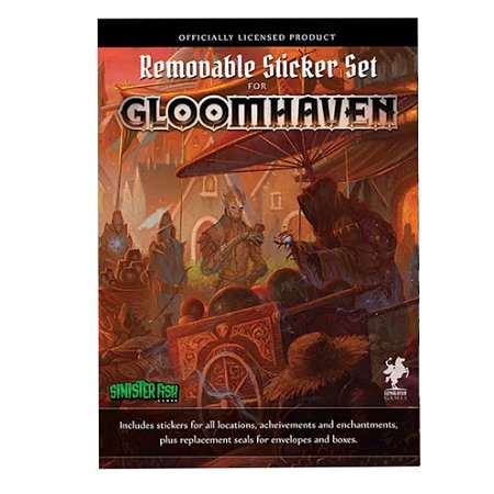 Gloomhaven - Adesivos Removíveis (Acessório)
