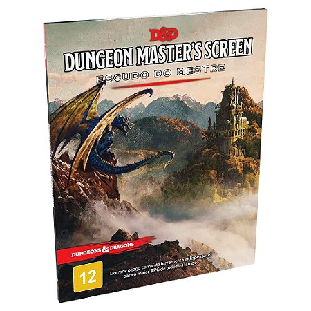 D&D - Dungeon Master's Screen - Escudo do Mestre (edição Wizards)