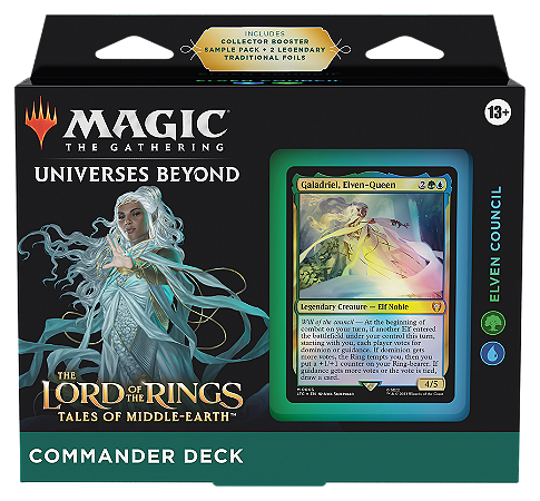The Lord of the Rings: Tales of Middle-Earth - Commander Deck - Elven Council - Magic: The Gathering