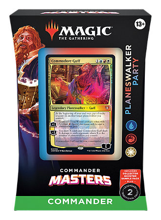 Commander Masters - Commander Deck - Planeswalker Party - Magic: The Gathering