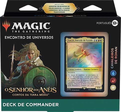 O Senhor dos Anéis: Contos da Terra Média - Deck de Commander - Cavaleiros de Rohan - Magic: The Gathering