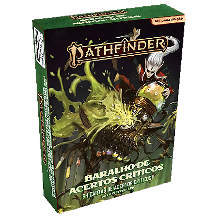 Pathfinder RPG (2ª Edição) - Baralho de Acertos Críticos