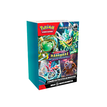 Máscaras do Crepúsculo - Combo de Pacotes - EV6 - Pokémon