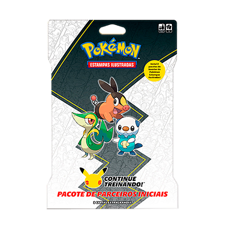 Blister Gigante - Pacote de Parceiros Iniciais - Unova - Pokémon