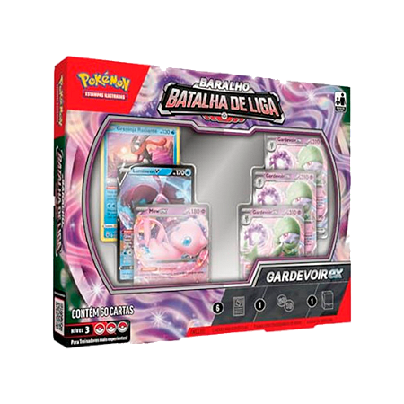 Box Baralho Batalha de Liga - Gardevoir Ex - Pokémon