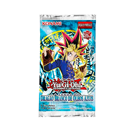 A Lenda do Dragão Branco de Olhos Azuis (25 Anos) - Booster - YGO