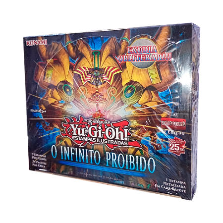 O Infinito Proibido - Caixa de Booster - Yu-Gi-Oh!