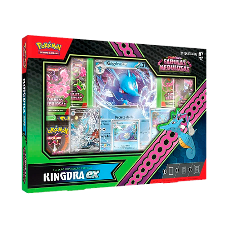 Fábulas Nebulosas - Box Kingdra ex - EV6.5 - Pokémon