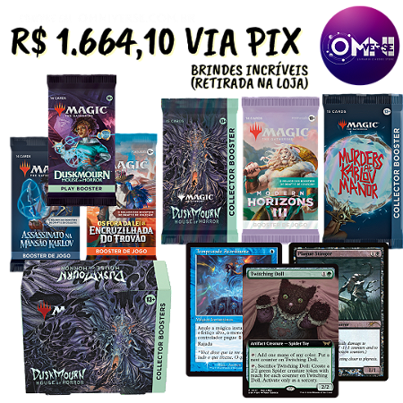 Duskmourn - Collector Booster - MTG (inglês) - Promoção Caixa Fechada (Pré-Venda)