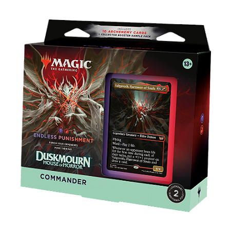 Duskmourn - Commander Deck - Endless Punishment - MTG (Inglês) (Pré-Venda)