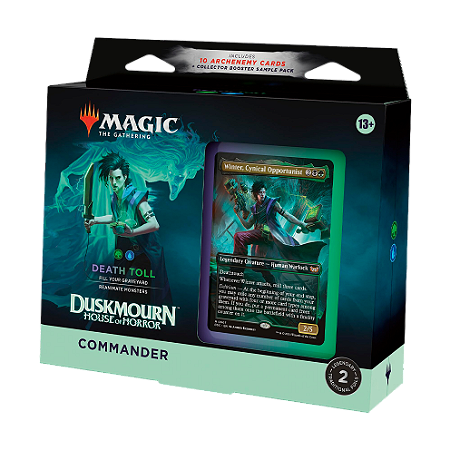 Duskmourn - Commander Deck - Death Toll - MTG (Inglês) (Pré-Venda)