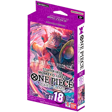 One Piece TCG: PURPLE Monkey. D. Luffy - Starter Deck [ST-18]