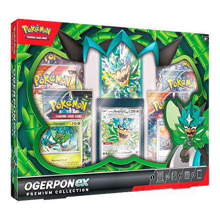 Ogerpon Ex - Box Coleção - Pokémon