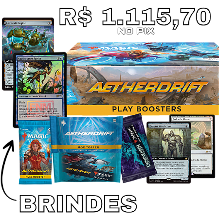 Aetherdrift - Play Booster - MTG (inglês) - Promoção Caixa Fechada (Pré-Venda)