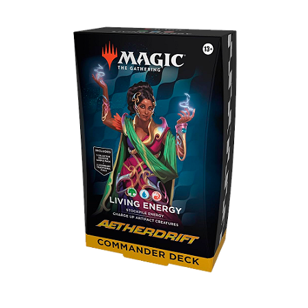 Aetherdrift - Commander Deck - Living Energy - MTG (Inglês)