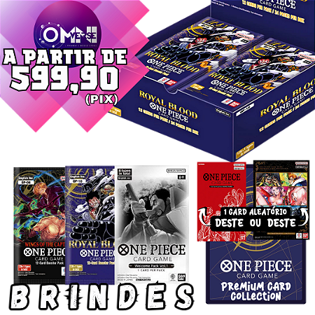 One Piece TCG: Royal Blood - Caixa de Booster - (OP-10) (Pré-Venda)
