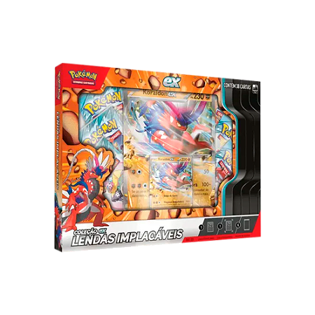 Lendas Implacáveis - Koraidon Ex - Box Coleção - Pokémon