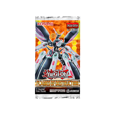 Booster Yu-Gi-Oh Chamas Da Destruição
