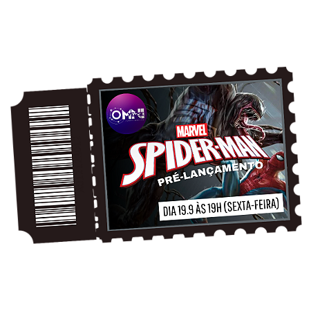 Ingresso para o Pré-lançamento de Marvel's Spider-Man - dia 19.9 às 19h (sexta-feira)