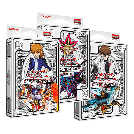 Embalagem de Mega-Pacotes 2025 Yu-Gi-Oh!