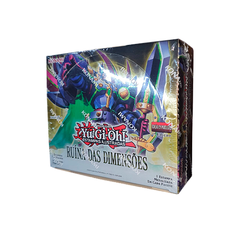 Ruína das Dimensões - Caixa de Booster - Yu-Gi-Oh!