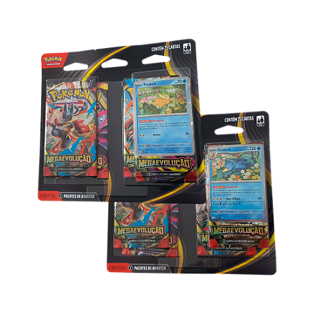 Megaevolução - Blister Quádruplo - Pokémon