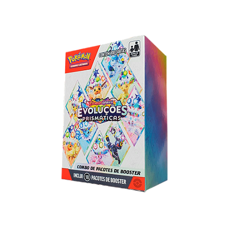 Evoluções Prismáticas - Combo de Pacotes - Pokémon