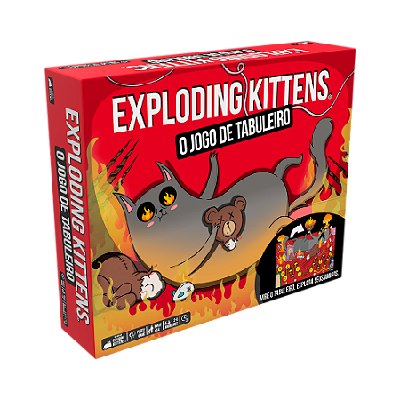 Exploding Kittens - O Jogo de Tabuleiro