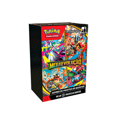 Megaevolução - Combo de Pacotes - Pokémon
