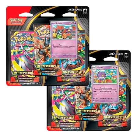 Megaevolução - Blister Triplo - Pokémon