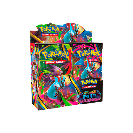 Fogo Fantasmagórico - Caixa de Booster - ME02 - Pokémon