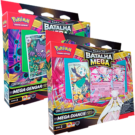 Baralho Batalha Mega - Gengar - Diance - Pokémon